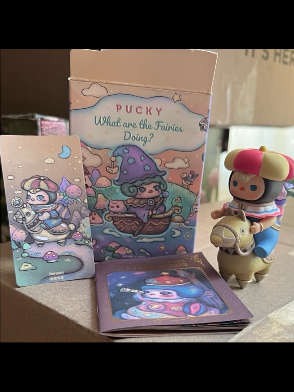 Pop Mart Pucky What Are the Fairies Doing Blind Box - Botanist